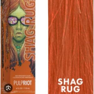 Pulp Riot Burnt Orange Shag Rug Hair Color